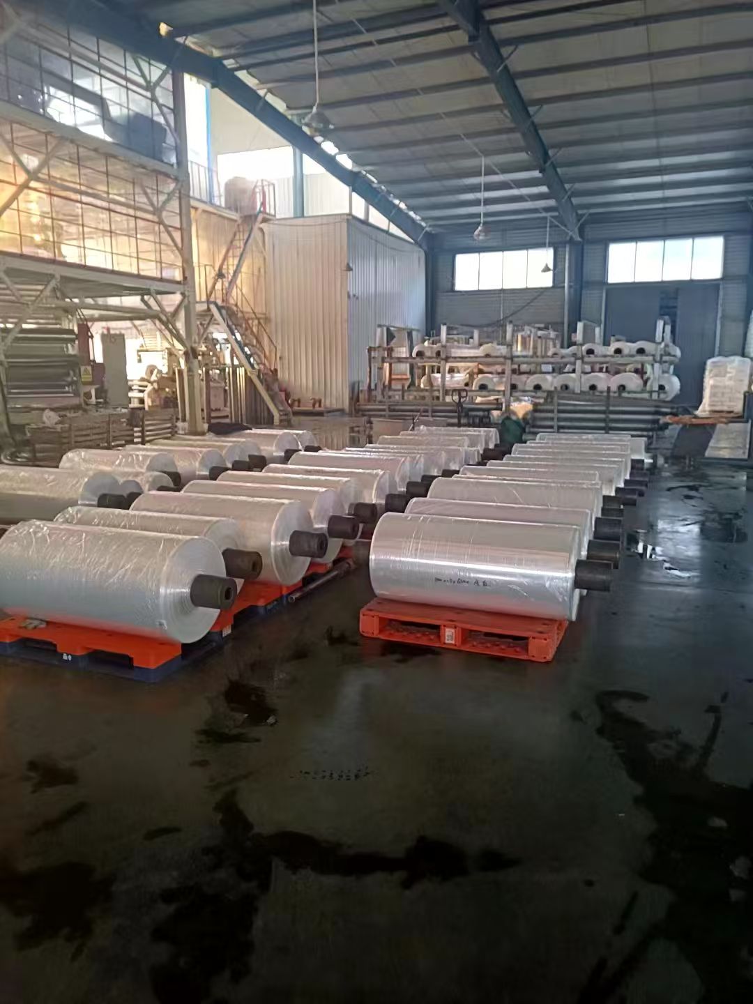 Packaging film production workshop